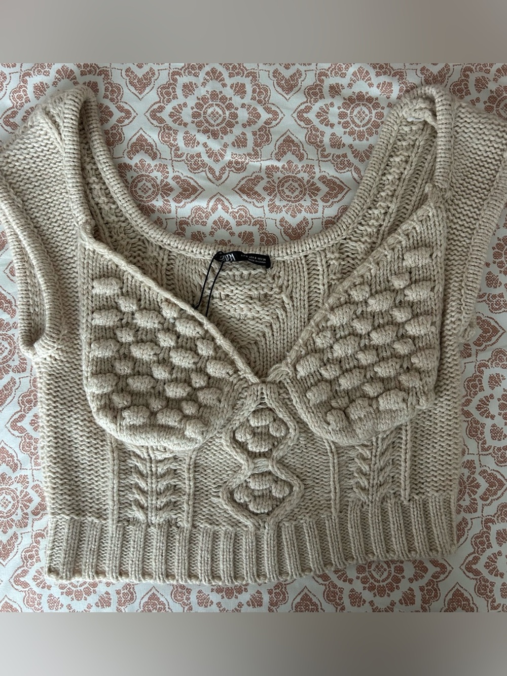 Zara Crotchet Top